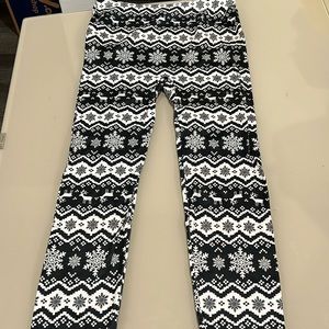 Snowflake leggings
